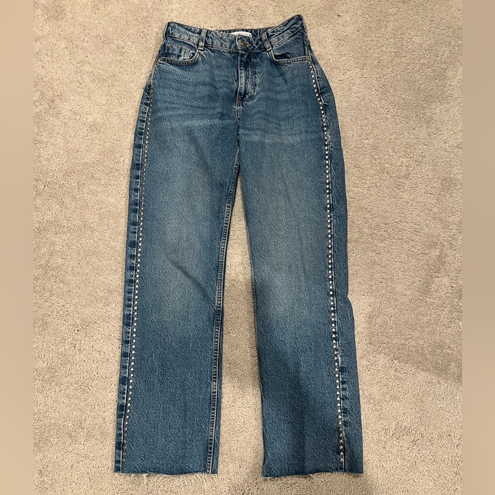 Zara Studded Jeans